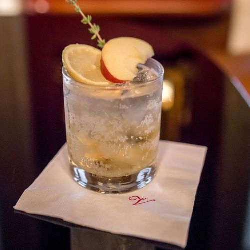 The Better Decision cocktail made with Kitapo African Gin, garnished with fresh herbs